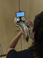 Load image into Gallery viewer, Low Brass XL Phone Lyre 2”-4” Marching Baritone, Euphonium, Bass Trombone, and more. - LB200