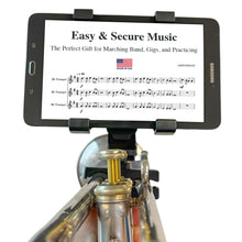 Load image into Gallery viewer, Trumpet Tablet Lyre - TPT150 - for Marching Band Sheet Music Brass Horn Instrument Accessory