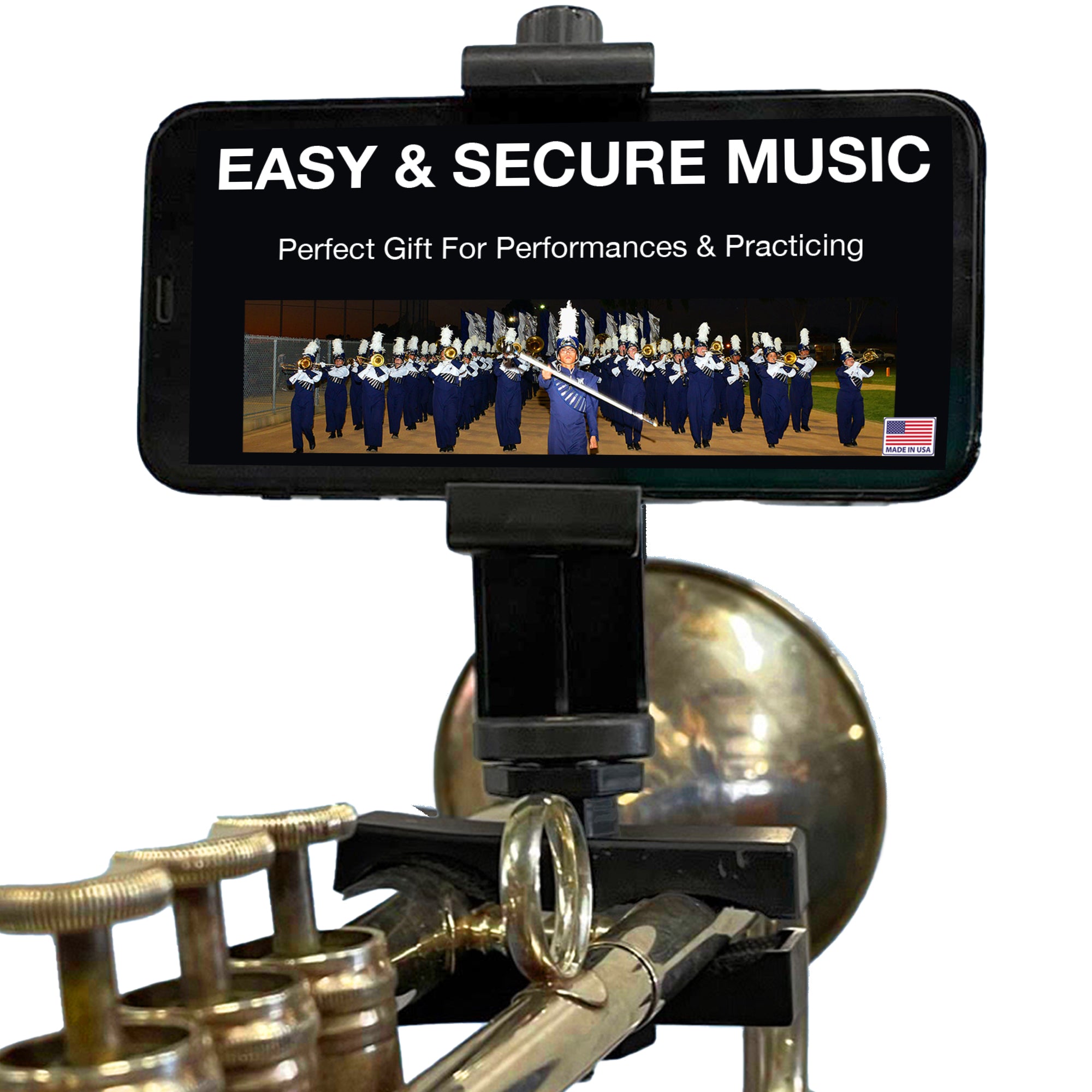  Gripophone Low Brass Lyre - Mount Your Phone to