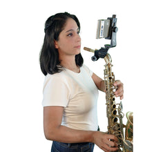 Load image into Gallery viewer, Sax Phone Lyre - SX100 (Alto, Tenor, &amp; Bari - and Sousaphone)
