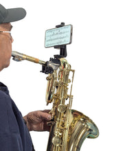 Load image into Gallery viewer, Sax Phone Lyre - SX100 (Alto, Tenor, &amp; Bari - and Sousaphone)
