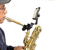 Load image into Gallery viewer, Sax Phone Lyre - SX100 (Alto, Tenor, &amp; Bari - and Sousaphone)
