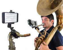 Load image into Gallery viewer, Sax Phone Lyre - SX100 (Alto, Tenor, &amp; Bari - and Sousaphone)
