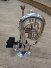 Load image into Gallery viewer, Low Brass XL Phone Lyre 2”-4” Marching Baritone, Euphonium, Bass Trombone, and more. - LB200 - Brass Horn Instrument Accessory
