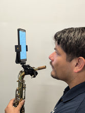 Load image into Gallery viewer, Sax Phone Lyre - SX100 (Alto, Tenor, &amp; Bari - and Sousaphone)
