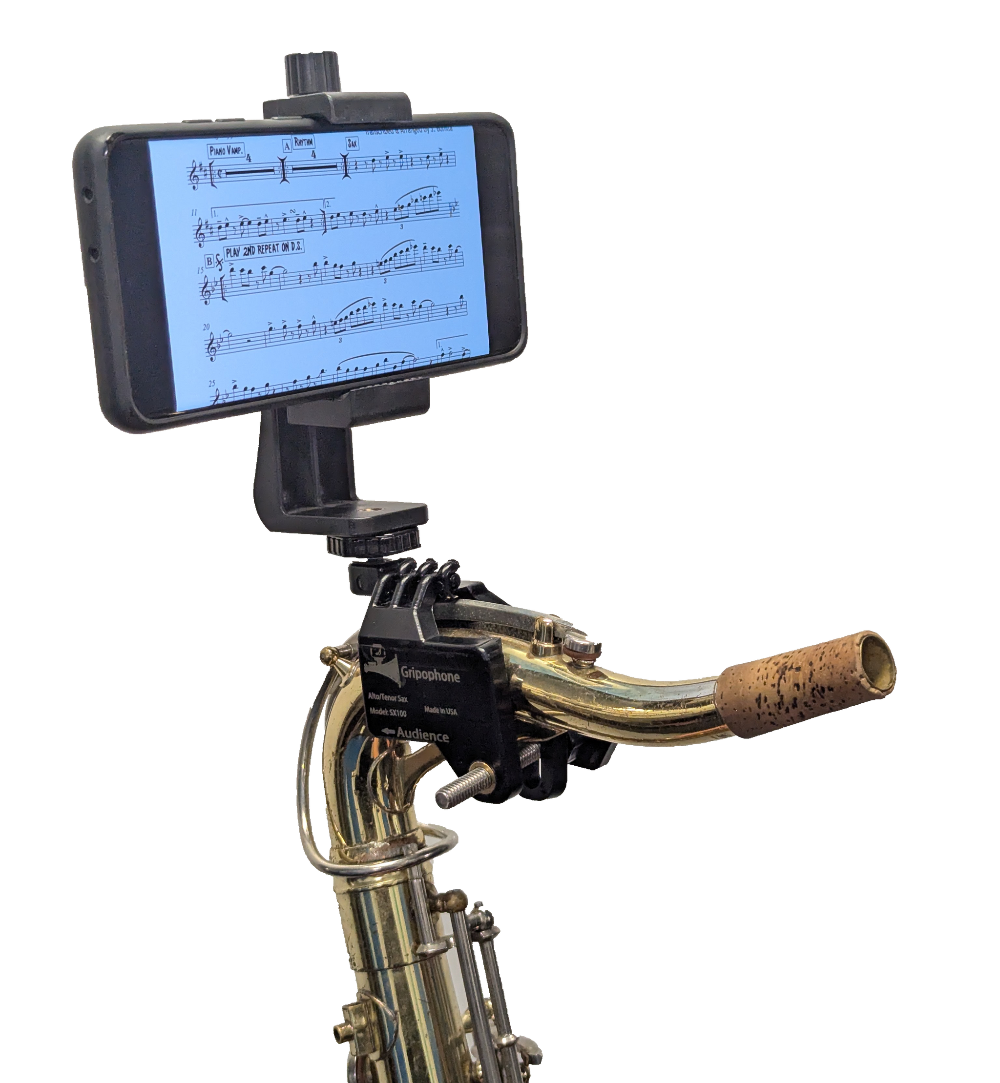 Oshhni Lyre De Musique De Fanfare, Support De Téléphone à Montage