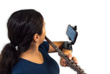 Load image into Gallery viewer, Forearm Phone Lyre - Flute, Picollo, upright horns, and more - FL100
