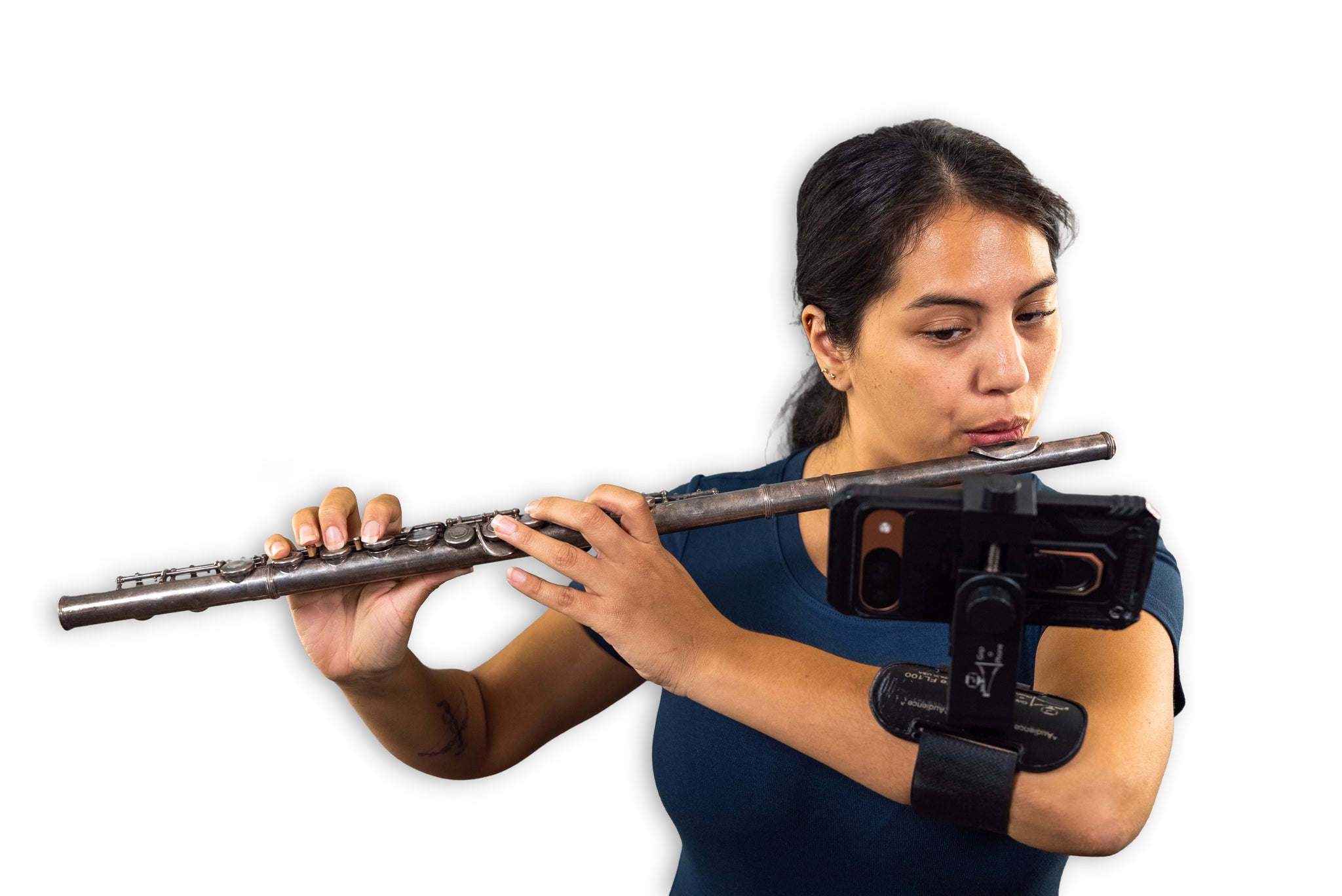 Pyra Phone Instrument Forearm Phone Lyre - Flute, Piccolo, upright horns, and more - FL100 ...
