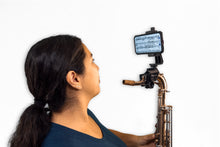 Load image into Gallery viewer, Sax Phone Lyre - SX100 (Alto, Tenor, &amp; Bari - and Sousaphone)
