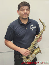 Load and play video in Gallery viewer, Sax Phone Lyre - SX100 (Alto, Tenor, &amp; Bari - and Sousaphone)

